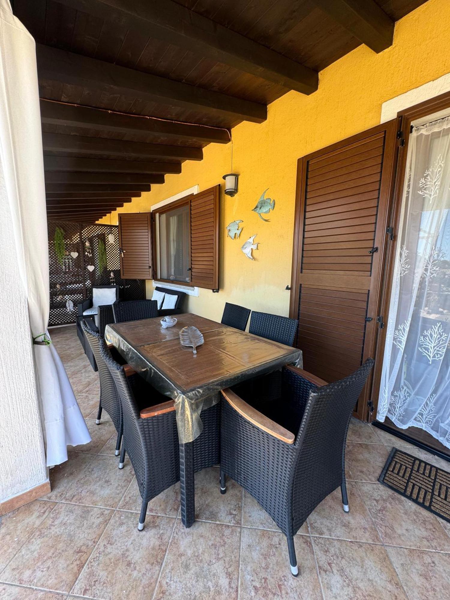 Casa vacanze con piscina vista mare Tertenìa Esterno foto