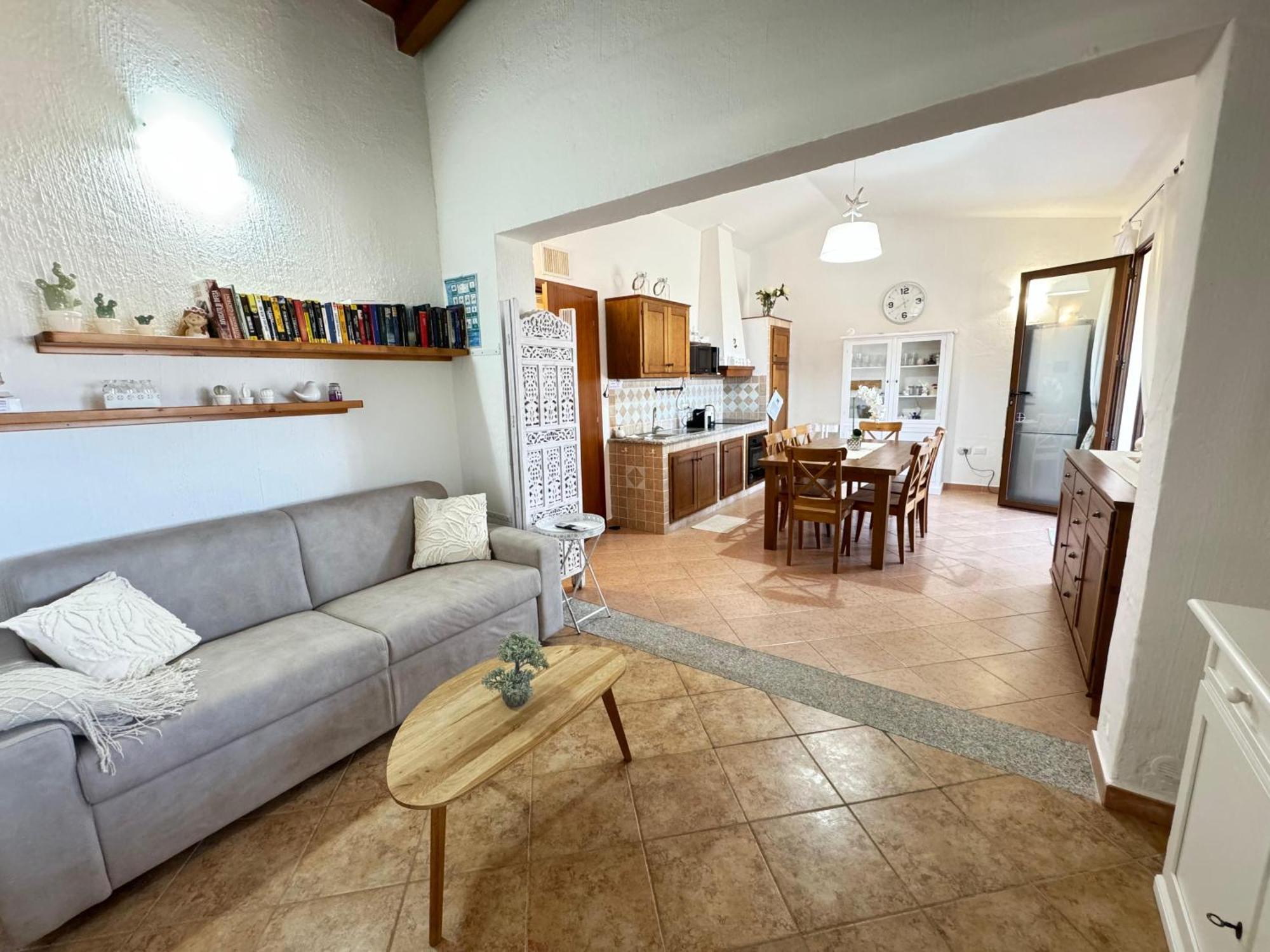 Casa vacanze con piscina vista mare Tertenìa Esterno foto