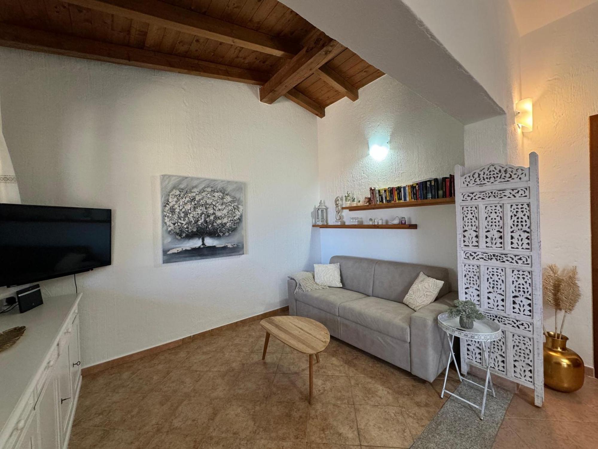 Casa vacanze con piscina vista mare Tertenìa Esterno foto