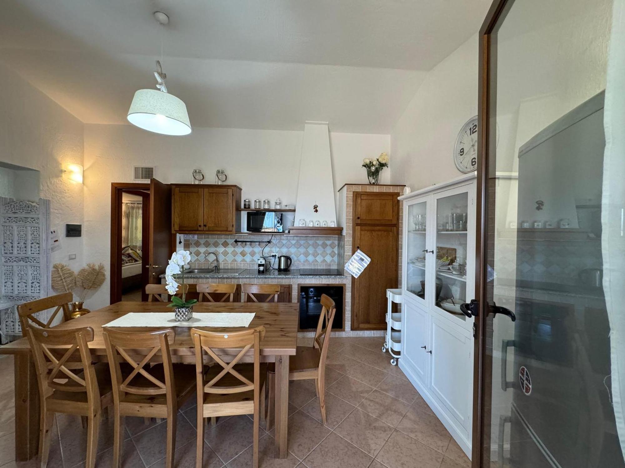 Casa vacanze con piscina vista mare Tertenìa Esterno foto