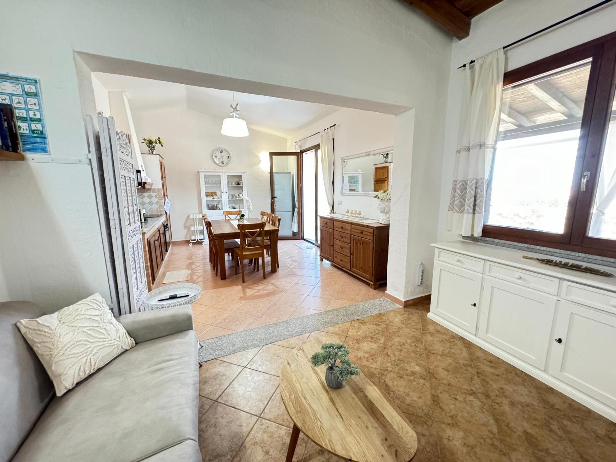 Casa vacanze con piscina vista mare Tertenìa Esterno foto