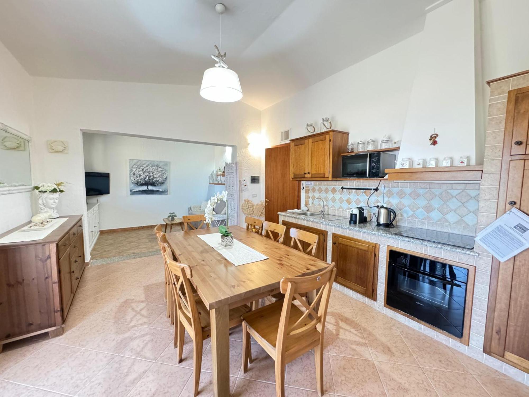 Casa vacanze con piscina vista mare Tertenìa Esterno foto
